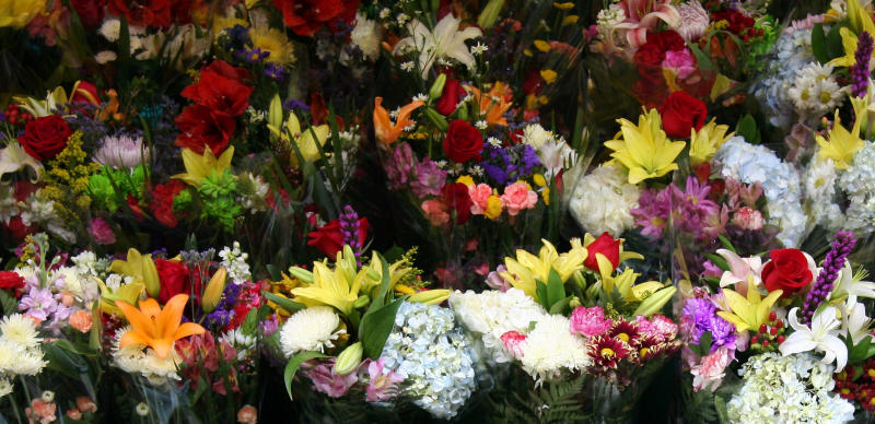  Bouquets - Street Florist Shop