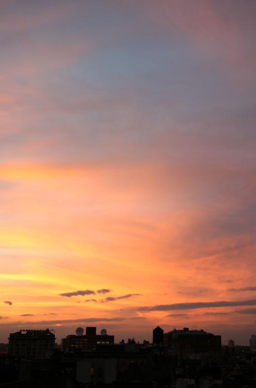Sunset - West Greenwich Village