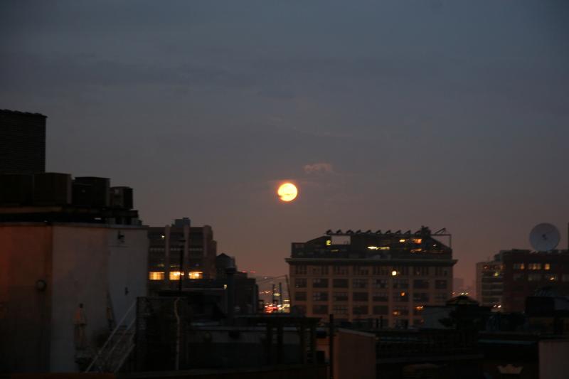 Setting Moon