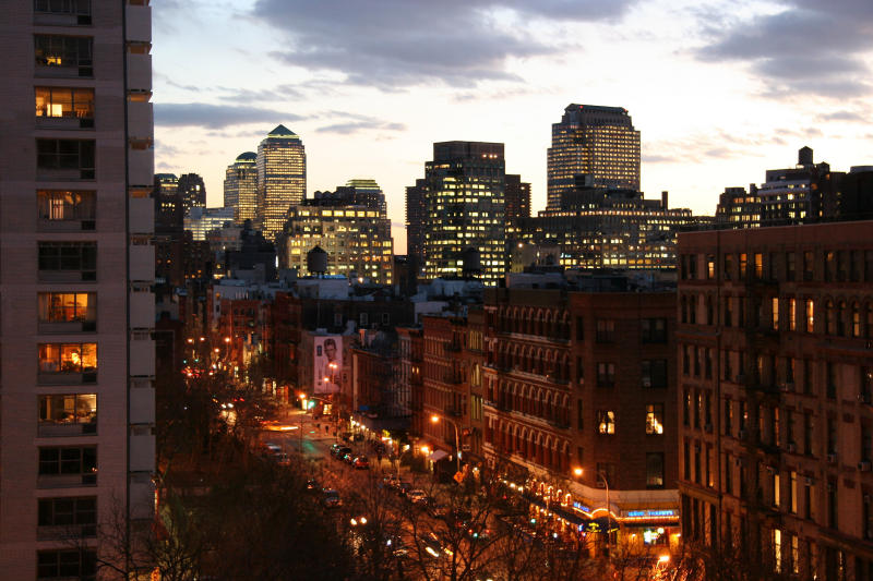 Sunset - Downtown Manhattan