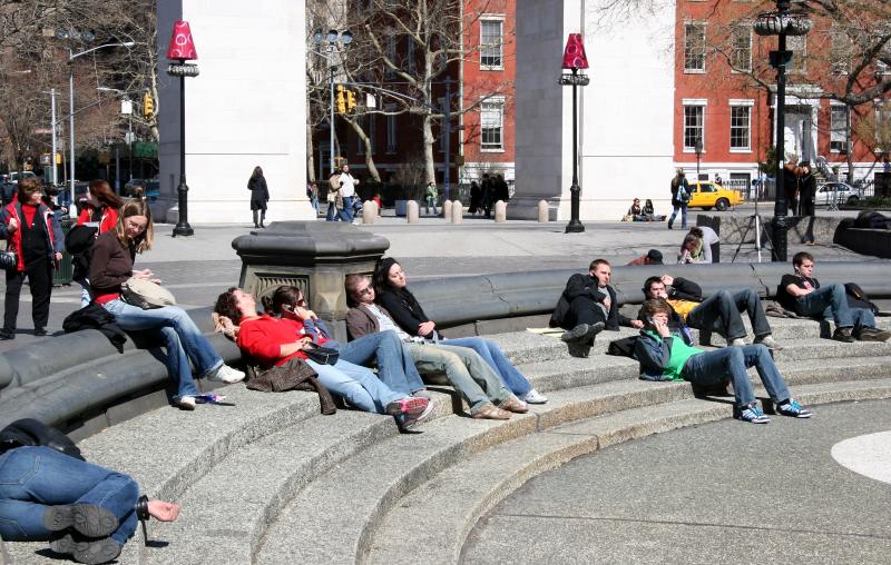 First Warm Spring Day