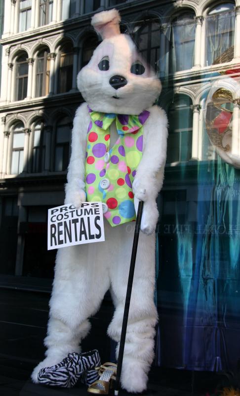 Easter Bunny at NY Costume Company