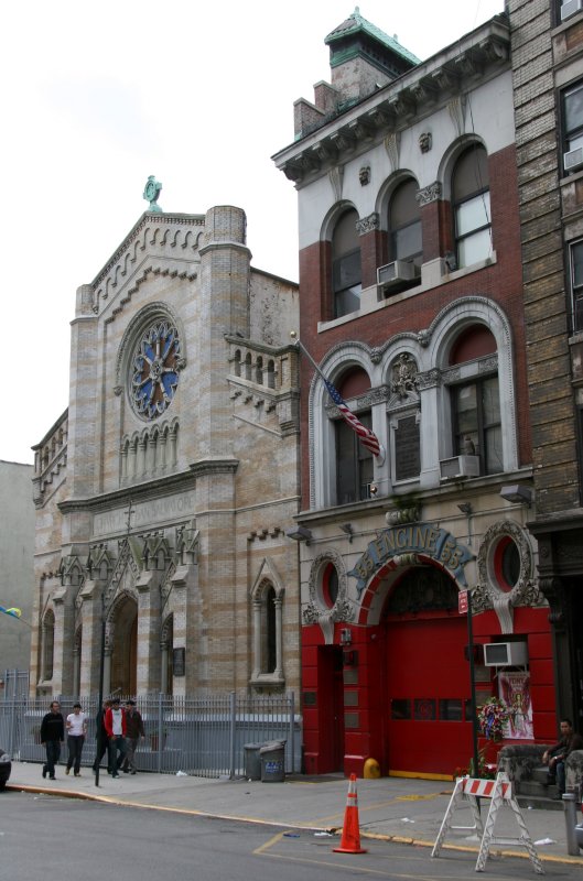 San Salvador Church & a Fire Station House