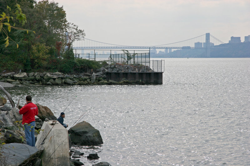 View from Riverdale NY Train Station