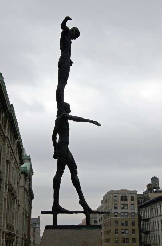 Tight Rope Walkers at Columbia University