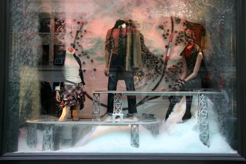 Burberry Winter Holiday Window