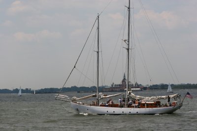 Out for  a Harbor Cruise - Ellis Island from Financial Center Yacht Basin Area