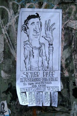 Skyler Page Illustrator Neighborhood Poster