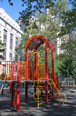 Children's Play Gym with NYC Courthouse & Jail
