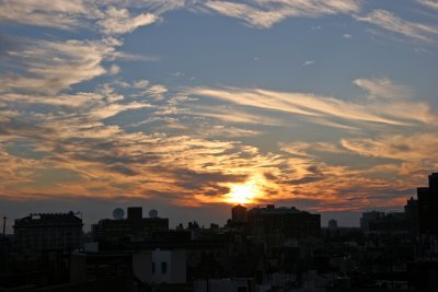 Sunset - West Greenwich Village & New Jersey Palisades