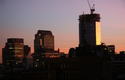 Sunset - Downtown Manhattan