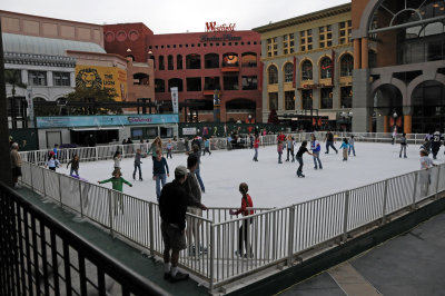 Horton Plaza Ice Skating