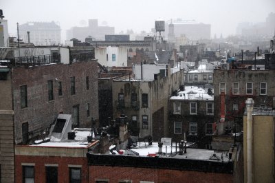 West Greenwich Village Fog & Snow