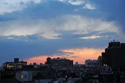 Sunset Showers - West Greenwich Village Skyline