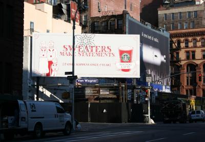 Billboards at Bond Street