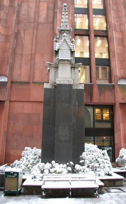 NYU Founders' Stone Monument