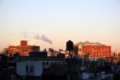 West Greenwich Village & New Jersey Steam Stack