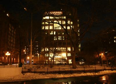 NYU Student Center at Night