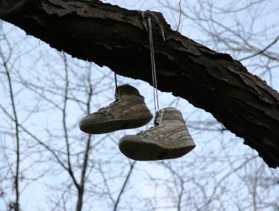 Hanging Up the Old Year in a Locust Tree