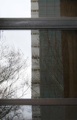 Window Reflection - NYU Law School Residence