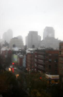 Rainy Morning in Lower Manhattan