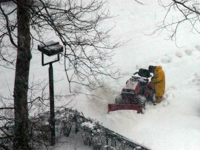 Blizzard of '06'  - Bringing Out the Snow Plow