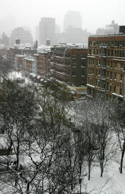 Blizzard of '06' - Downtown Manhattan