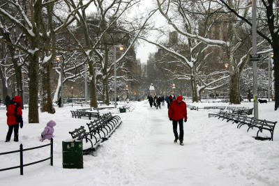 Central Walkway - East View