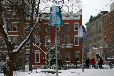 View of Northeast Corner & NYU School of Social Work