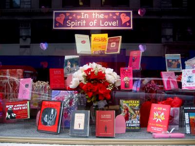 Valentine Window - NYU Bookstore