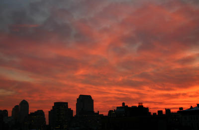 Downtown Manhattan Sunset