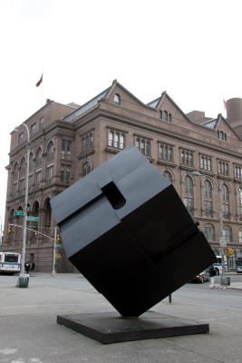 Revolving Cube & Cooper Union Hall