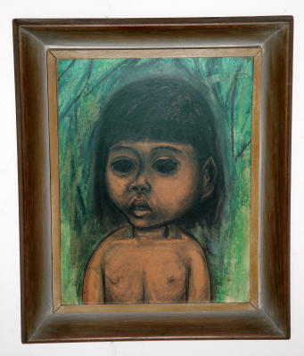 Young Boy - 16 x 12.5 inches, unframed