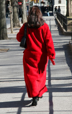 Lady in a Red Coat