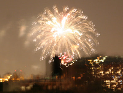 Fireworks - West Greenwich Village & New Jersey