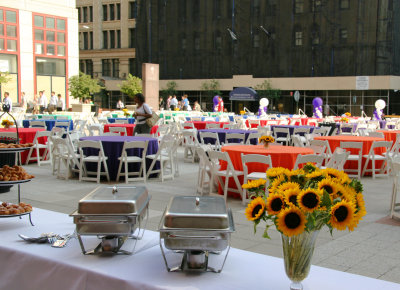 Brunch - NYU Stern School of Business at Gould Plaza