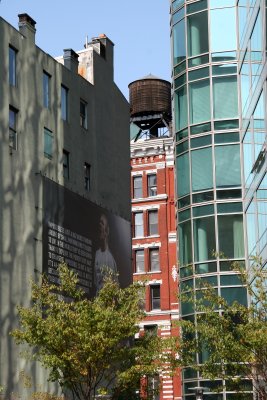 Key Slot View of Lafayette Street from Astor Place