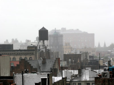 West Village - Morning Fog & Rain