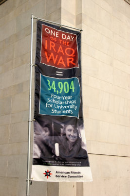 Anti Iraqi War Demonstration at the Arch