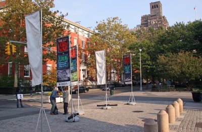 Anti Iraqi War Demonstration at the Arch