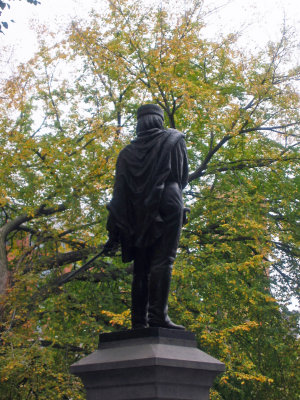 Garibaldi Statue & an Elm Tree