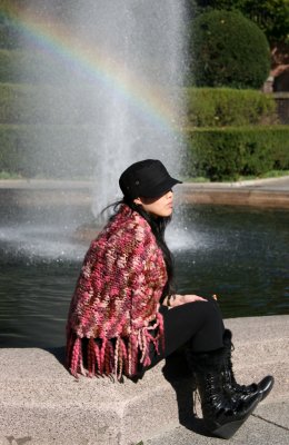 Conservatory Garden - Fountain Rainbow