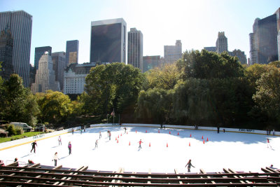 First Day of the Season - Wollman Ice Rink