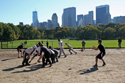 Sheep Meadow - Touch Football Game