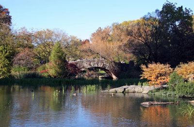 Pond & Stone Bridge