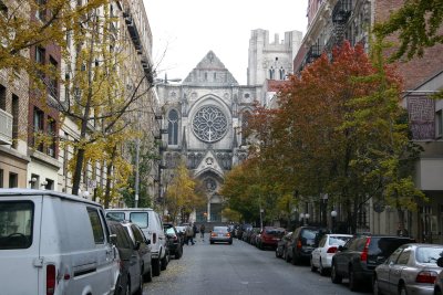 Street View & St John the Divine Cathedral