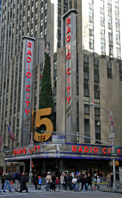 Radio City Music Hall at 50th Street