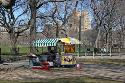 Waiting for Customers - Refreshments at Sheep's Meadow
