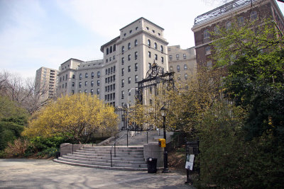 Vanderbilt Gate & NY Medical College Hospital - Conservatory Gardens
