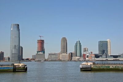 Financial Center Yacht Basin & Jersey City Skyline